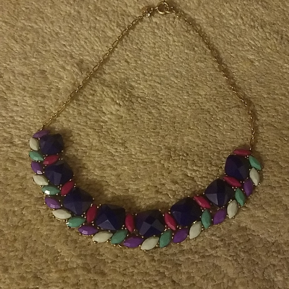 J. Crew Colorful Statement Necklace